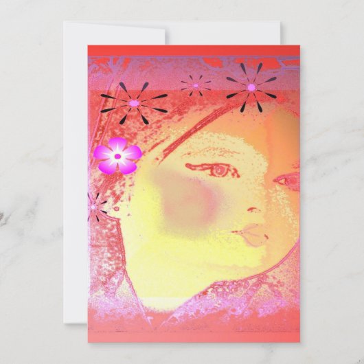 オリエンタル中国の招待状 招待状 (正面)