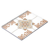 オリエンタル伝統-クラシック装飾手帳 ノートブック (左側)