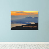 オリエンタル夕べミストストレッチカンバスプリント キャンバスプリント (インサイチュ (ウッドフロア))