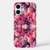 オリエンタル抽象芸術夢想芸者ピンクの雲 Case-Mate iPhoneケース (裏面)