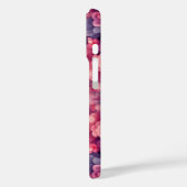 オリエンタル抽象芸術夢想芸者ピンクの雲 Case-Mate iPhoneケース (裏面 / 左)