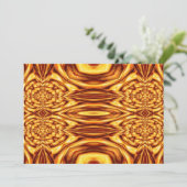 オリエンタル抽象芸術招待状 招待状 (スタンド正面)