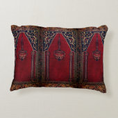 オリエンタル祈りの言葉ラグデザインno2 – モスクのモチーフ アクセントクッション (裏面)