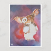 オリエンタル絵を描クリーチャーのバイアルフレッドキツネ ポストカード (正面)