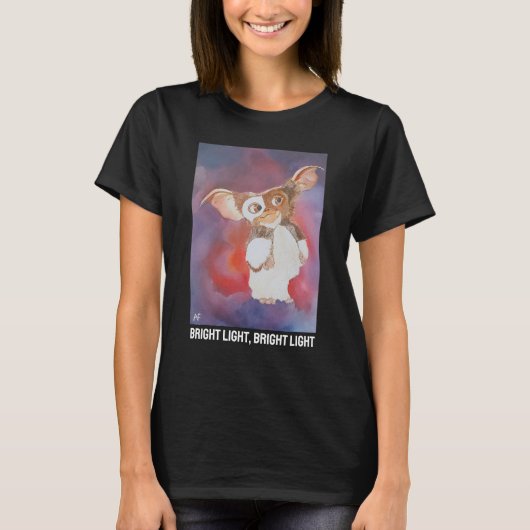 オリエンタル絵を描クリーチャーのバイアルフレッドキツネ Tシャツ (正面)