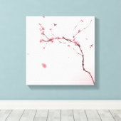 オリエンタル絵画スタイルズさくらんぼ花 キャンバスプリント (インサイチュ (ウッドフロア))
