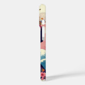オリエンタル美しい芸者舞妓ピンク桜花 Case-Mate iPhoneケース (裏面 / 左)