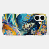 オリエンタル舞妓Kanagawa wavesファンゴッホミックス Case-Mate iPhoneケース (裏面 (横))