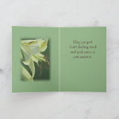 オリエンタル3538 Lily for any大事な行事 カード (内部)