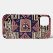 オリエンタル アンティーク レッド キリム ラグ Case-Mate iPhoneケース (裏面 (横))