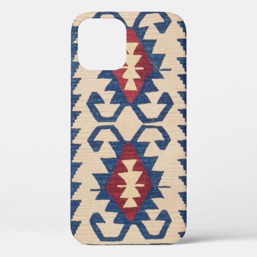 オリエンタル カーペット キリム Case-Mate iPhoneケース (裏面)