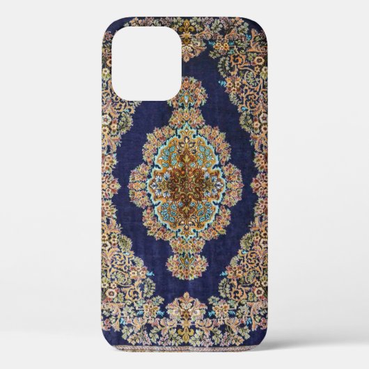 オリエンタル カーペット ラグ キリム Case-Mate iPhoneケース (裏面)