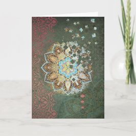 オリエンタル グロー III - グリーティング カード