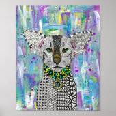 オリエンタル・ショートヘアの美しいポスター ポスター (正面)