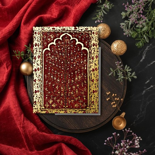 オリエンタル・セイクリッド・ゴールデン 箔シーズンポストカード