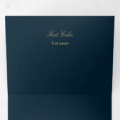 オリエンタル・ナイツ - グリーティングカード 三つ折り案内状 (内部最初)