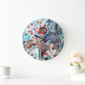 オリエンタル·フェアリー·テール ラージ壁時計 (ホーム)