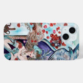 オリエンタル・フェアリー・プリンセス・赤いバラと鷹 Case-Mate iPhoneケース (裏面 (横))