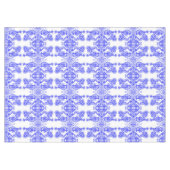 オリエンタル・ブルー・ドラゴ中国のン・ファイアー&ウォーター・パターン テーブルクロス (正面(横))