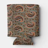 オリエンタル ペルシャ , トルコのパースレー柄のカーペット 缶クーラー (裏面)