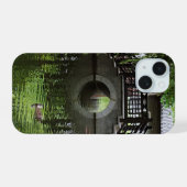 オリエンタル iPhone 15ケース (裏面横)