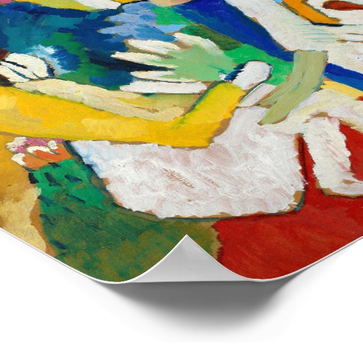 オリエンタル | Kandinsky ポスター (角)