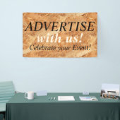 オリエンテッドストランドボード – OSBシームレスパターン 横断幕 (トレードショー)