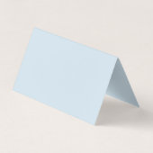 オリエンテーション: 折られた横のテントはのようにありません 名刺 (裏面)