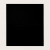 オリエンテーション: 折られた横のテントはのようにありません 名刺 (外部フラット)