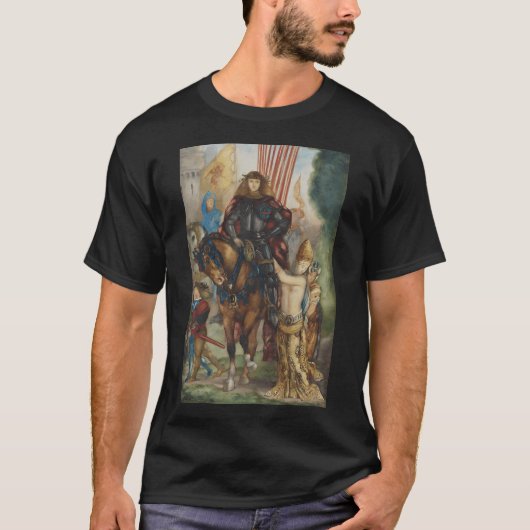 オリエントの夢 ギュスターヴ・モロー 神話 Tシャツ (正面)
