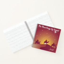 オリエントクリスマステーマの三王 ノートブック