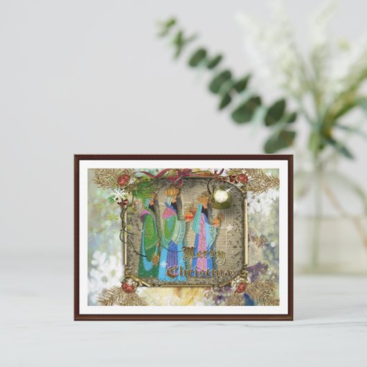 オリエントクリスマスポストカードの3人の王 シーズンポストカード (スタンド正面)