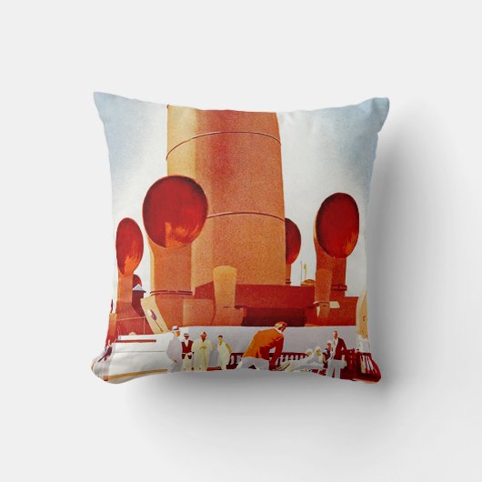 オリエントクルーズビッグファンネル クッション (正面)