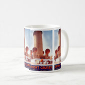 オリエントクルーズビッグファンネル コーヒーマグカップ (正面右)
