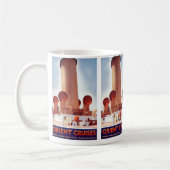 オリエントクルーズビッグファンネル コーヒーマグカップ (左)