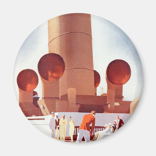 オリエントクルーズビッグファンネル マグネット (正面)