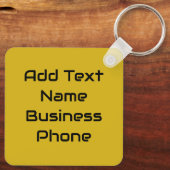 オリエント表現イスタンブール、鍵または荷物 キーホルダー (裏面)