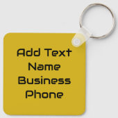 オリエント表現イスタンブール、鍵または荷物 キーホルダー (裏面)