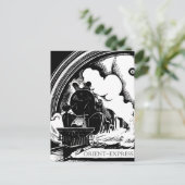 オリエント表現ヴィンテージの旅行と文学 シーズンポストカード (スタンド正面)