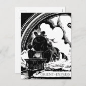 オリエント表現ヴィンテージの旅行と文学 シーズンポストカード (正面/裏面)