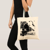 オリエント表現ヴィンテージの旅行と文学 トートバッグ (正面(商品))