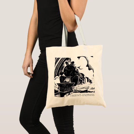 オリエント表現ヴィンテージの旅行と文学 トートバッグ (正面(商品))