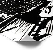 オリエント表現ヴィンテージ列車の旅行文献 ポスター (角)