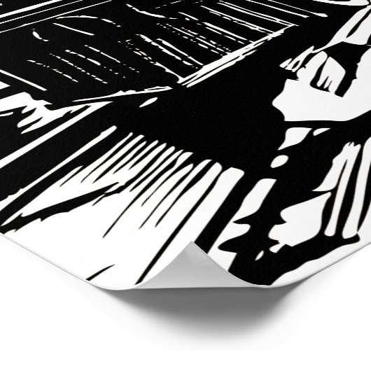 オリエント表現ヴィンテージ列車の旅行文献 ポスター (角)