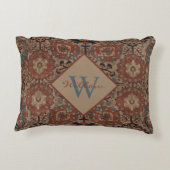 オリエ伝統的ンモノグラムのペルシア様式 アクセントクッション (裏面)