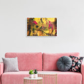 オリエ絵画ンタル。日本のスタイル キャンバスプリント (インサイチュ (リビング))