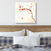 オリエ絵画ントスタイルの梅春3 キャンバスプリント (インサイチュ (寝室))