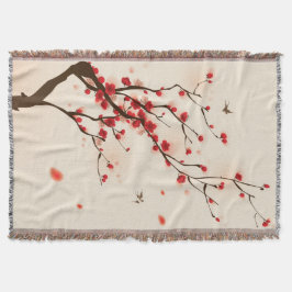 オリエ絵画ントスタイル春2 スローブランケット