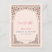 オリエ縁どンフローラヴィンテージフレ結婚ーム 案内ポストカード (正面)