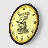 オリエ表現ントガレデレストトレインステーションパリ～ ラージ壁時計 (傾斜)